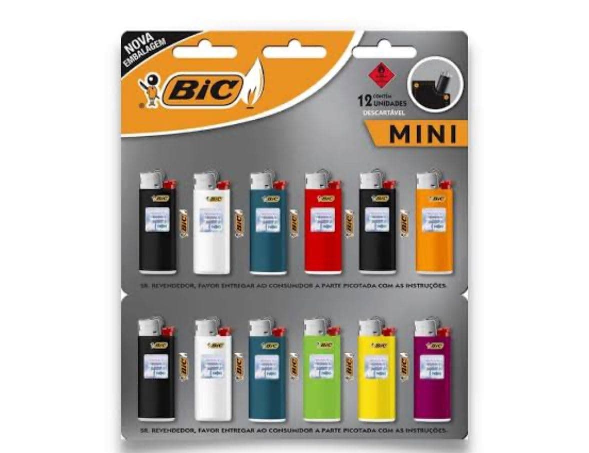 Isqueiro Bic Mini (unidade)