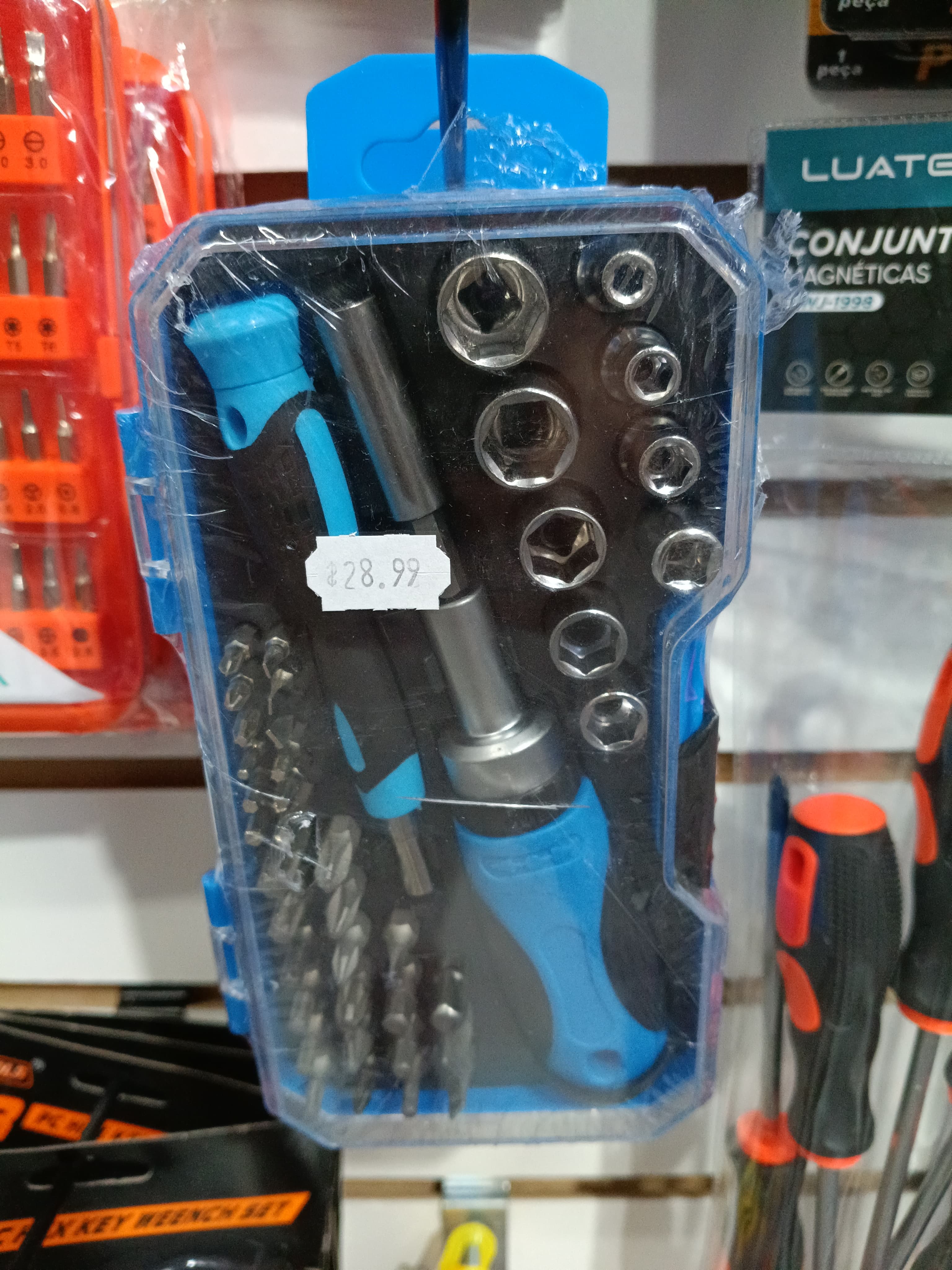 Kit de Chaves e Soquetes 46PÇS