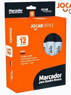 Marcador Permanente Preto Jocaroffice (unidade)
